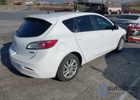 2013 Mazda Mazda3 I Touring from USA, damaged, VIN JM1BL1LP4D1727544